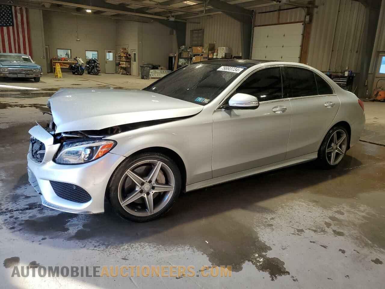 55SWF4KB2FU063088 MERCEDES-BENZ C-CLASS 2015