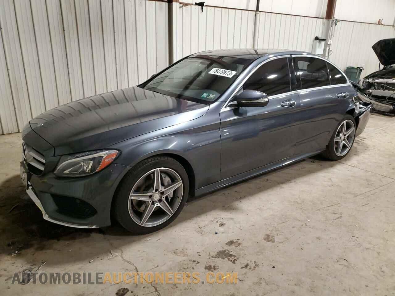 55SWF4KB2FU063396 MERCEDES-BENZ C-CLASS 2015