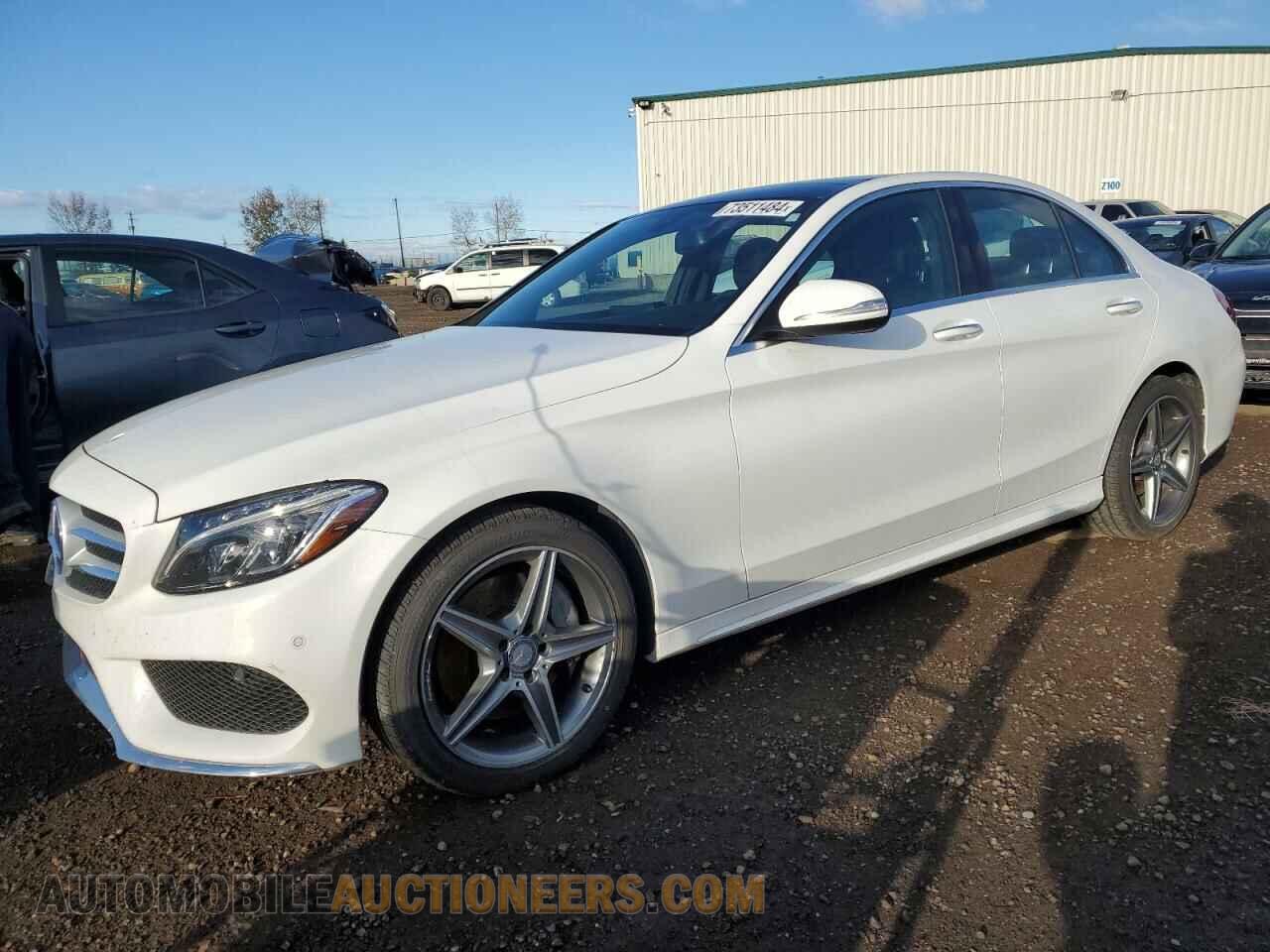 55SWF4KB2FU065231 MERCEDES-BENZ C-CLASS 2015