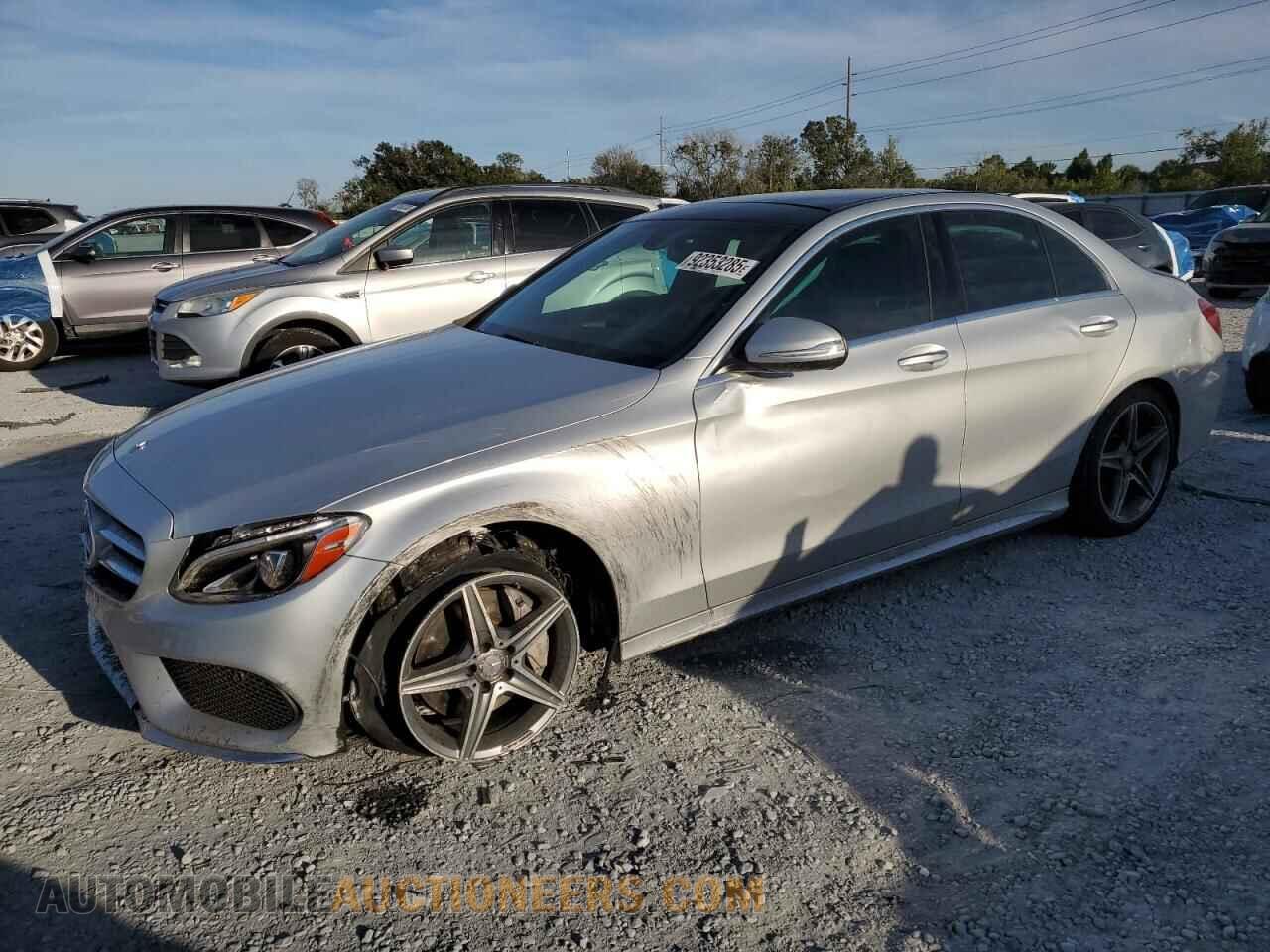 55SWF4KB2FU067450 MERCEDES-BENZ C-CLASS 2015
