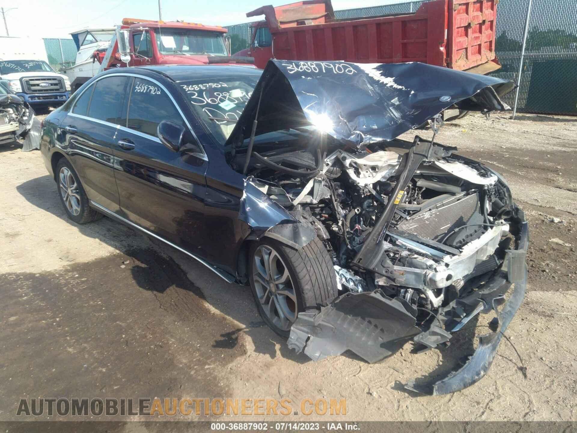 55SWF4KB2FU068159 MERCEDES-BENZ C-CLASS 2015