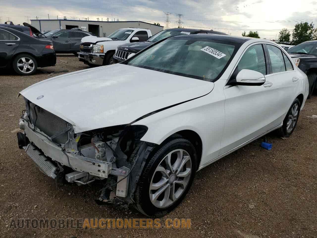 55SWF4KB2FU071613 MERCEDES-BENZ C-CLASS 2015