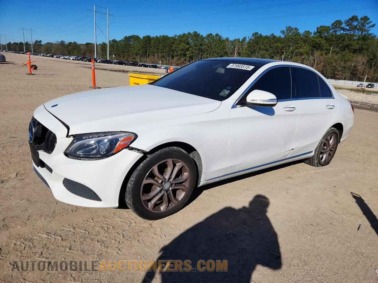 55SWF4KB2FU081431 MERCEDES-BENZ C-CLASS 2015