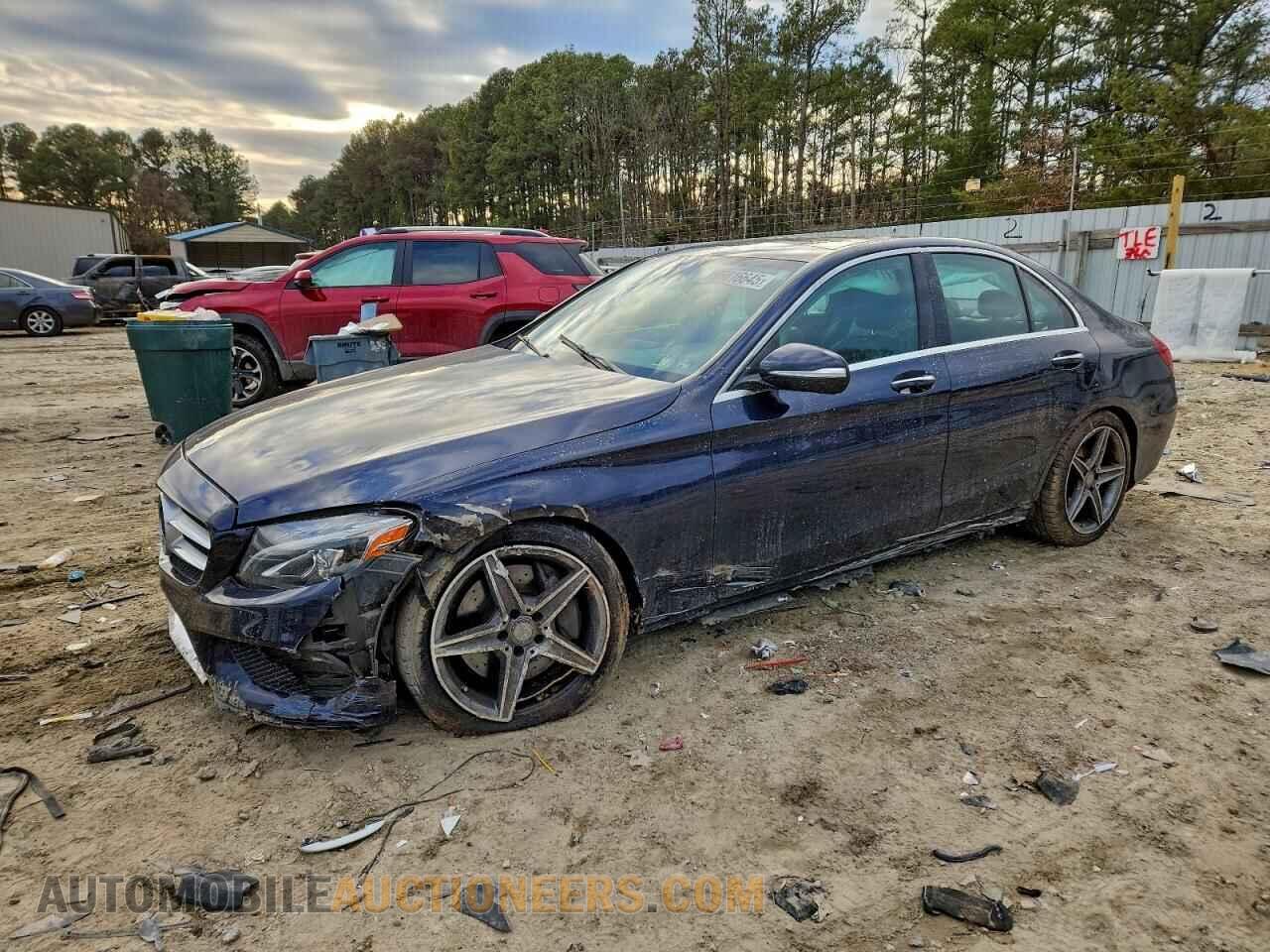 55SWF4KB2FU083180 MERCEDES-BENZ C-CLASS 2015