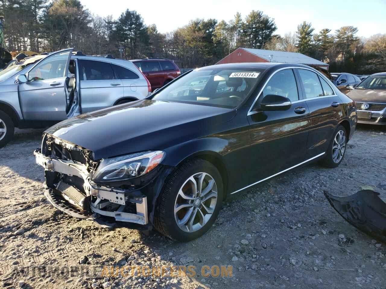 55SWF4KB2FU095488 MERCEDES-BENZ C-CLASS 2015
