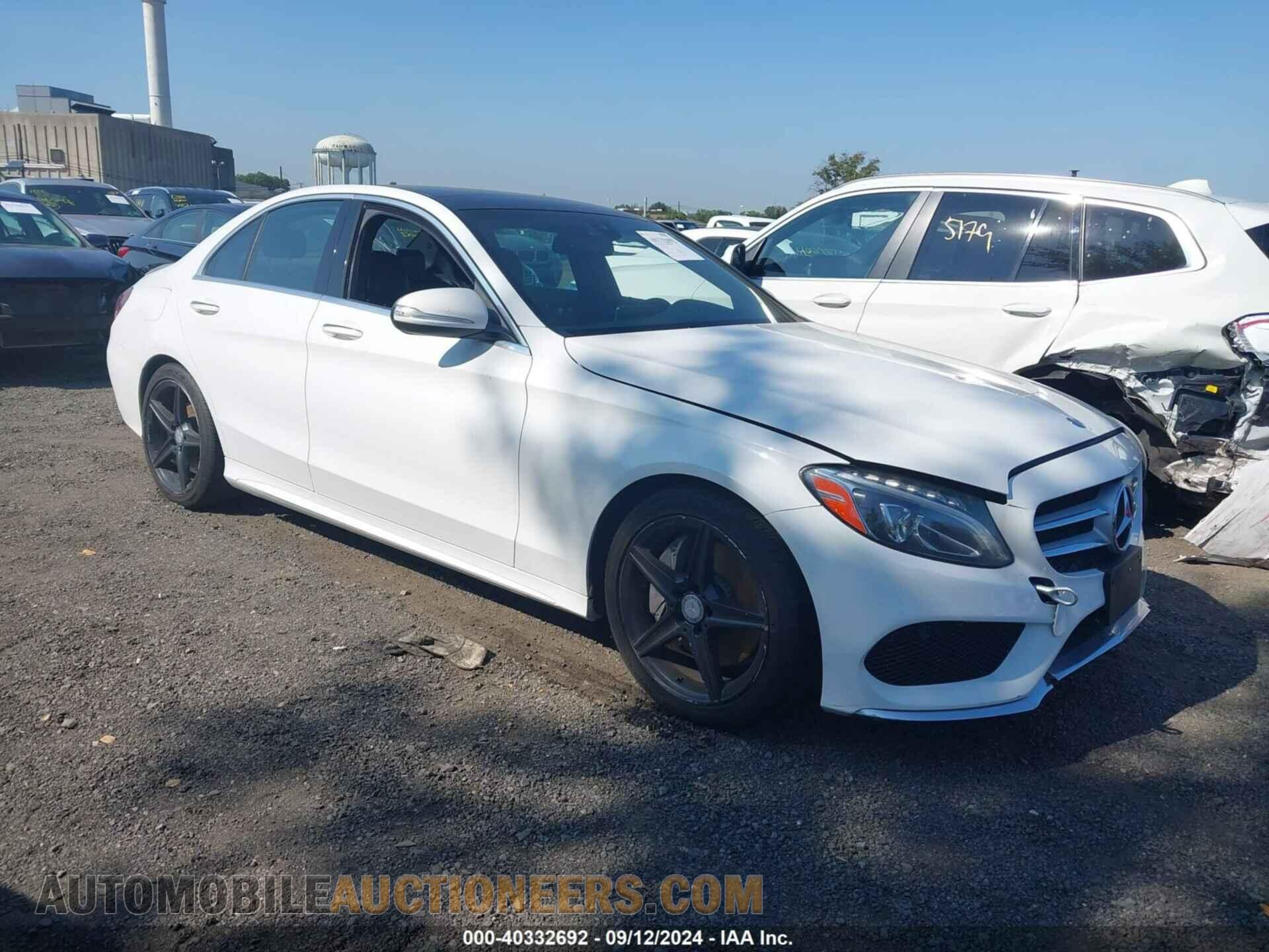 55SWF4KB2FU095538 MERCEDES-BENZ C 2015