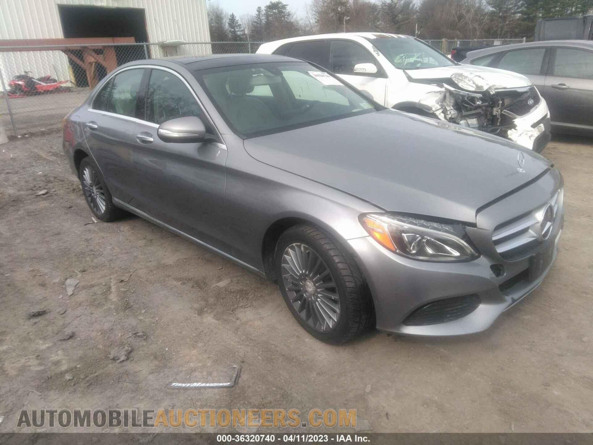 55SWF4KB2FU095961 MERCEDES-BENZ C-CLASS 2015