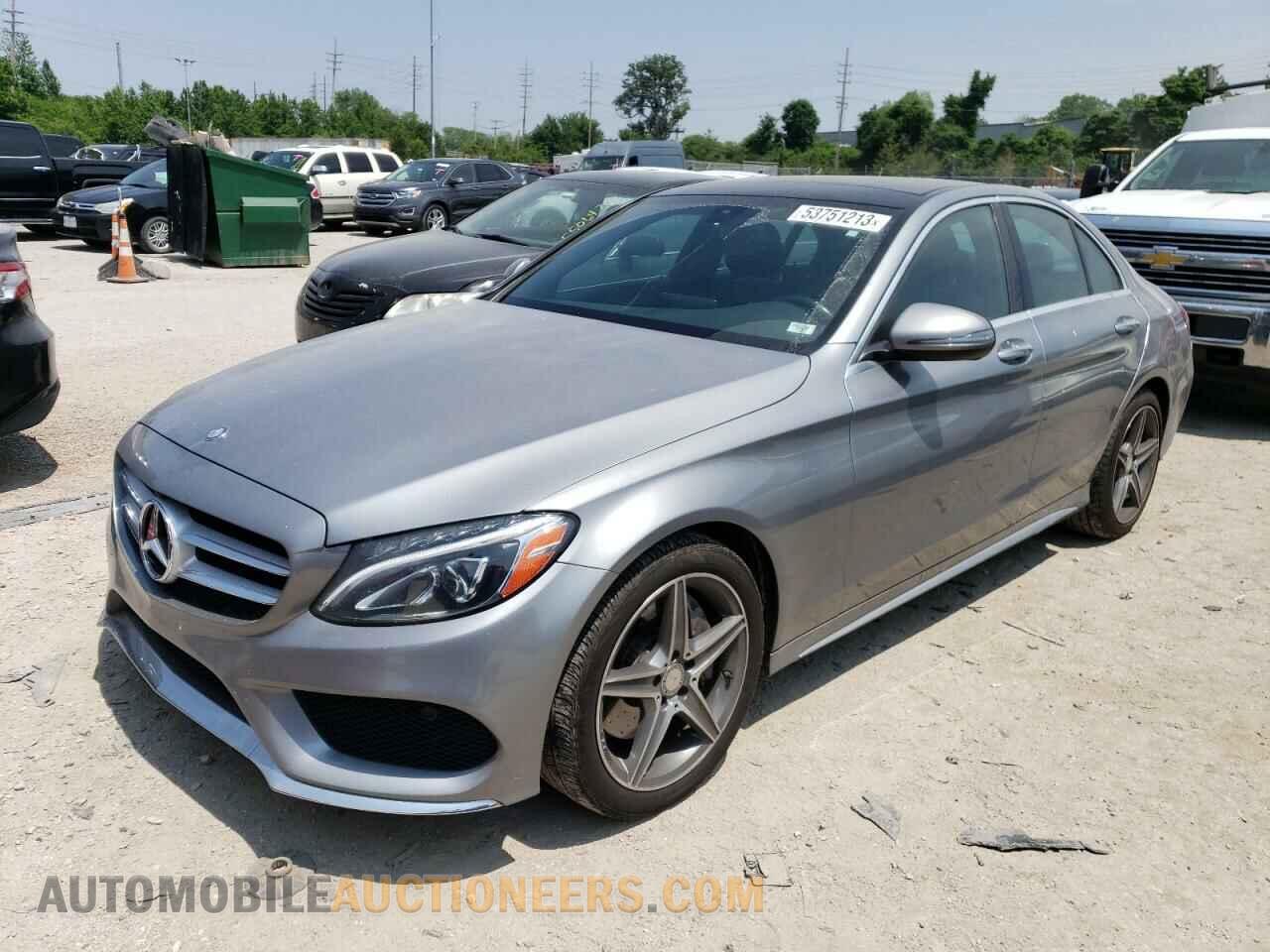 55SWF4KB2GU099784 MERCEDES-BENZ C-CLASS 2016