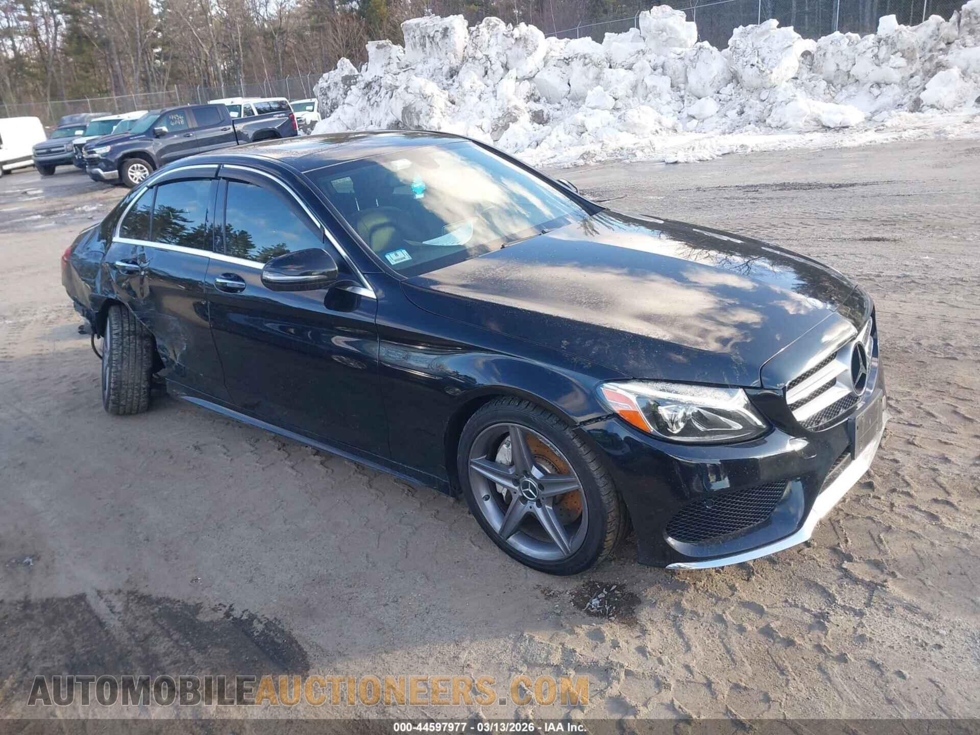 55SWF4KB2GU100657 MERCEDES-BENZ C 300 2016