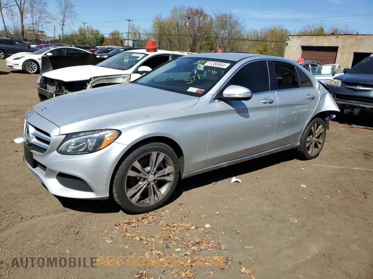 55SWF4KB2GU113909 MERCEDES-BENZ C-CLASS 2016