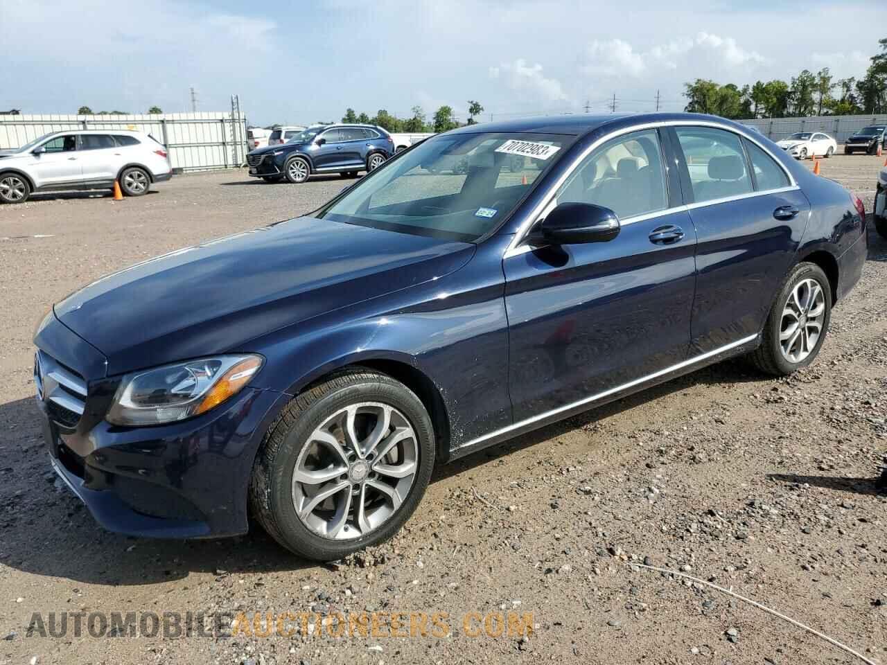 55SWF4KB2GU134162 MERCEDES-BENZ C-CLASS 2016