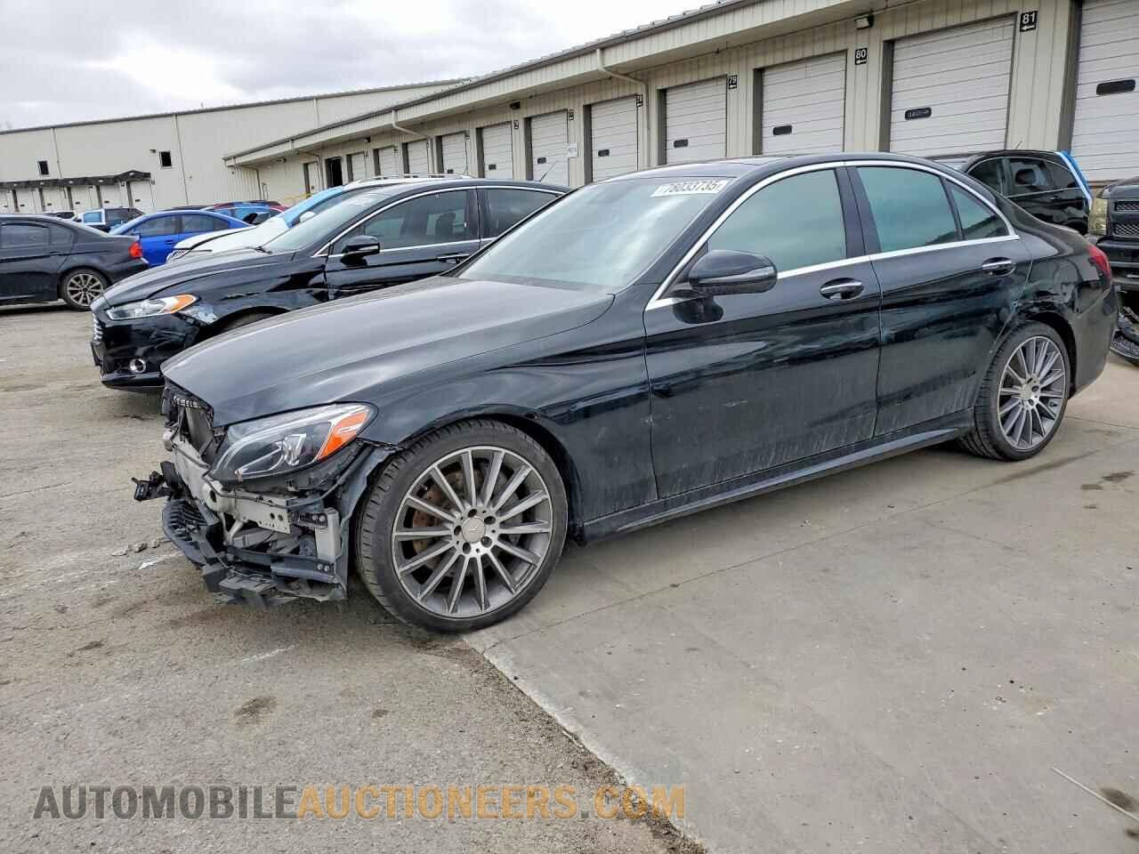 55SWF4KB2GU137675 MERCEDES-BENZ C-CLASS 2016