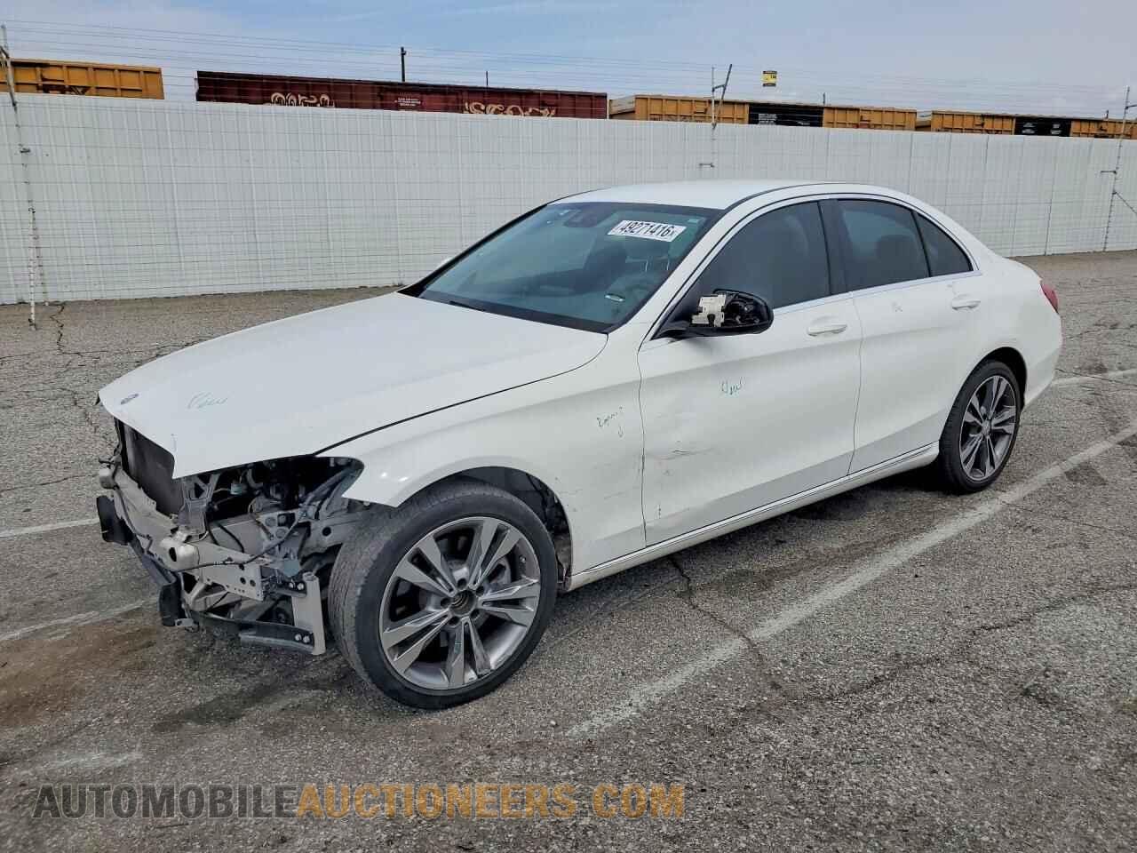 55SWF4KB2GU152905 MERCEDES-BENZ C-CLASS 2016
