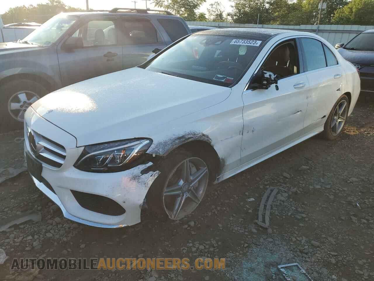 55SWF4KB2HU193679 MERCEDES-BENZ C-CLASS 2017