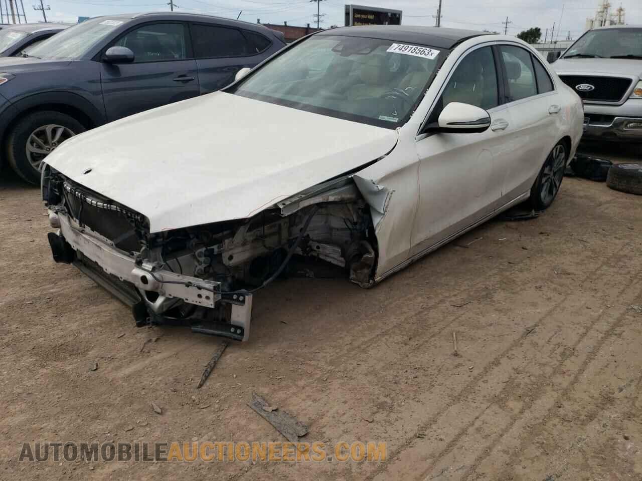 55SWF4KB2HU209508 MERCEDES-BENZ C-CLASS 2017