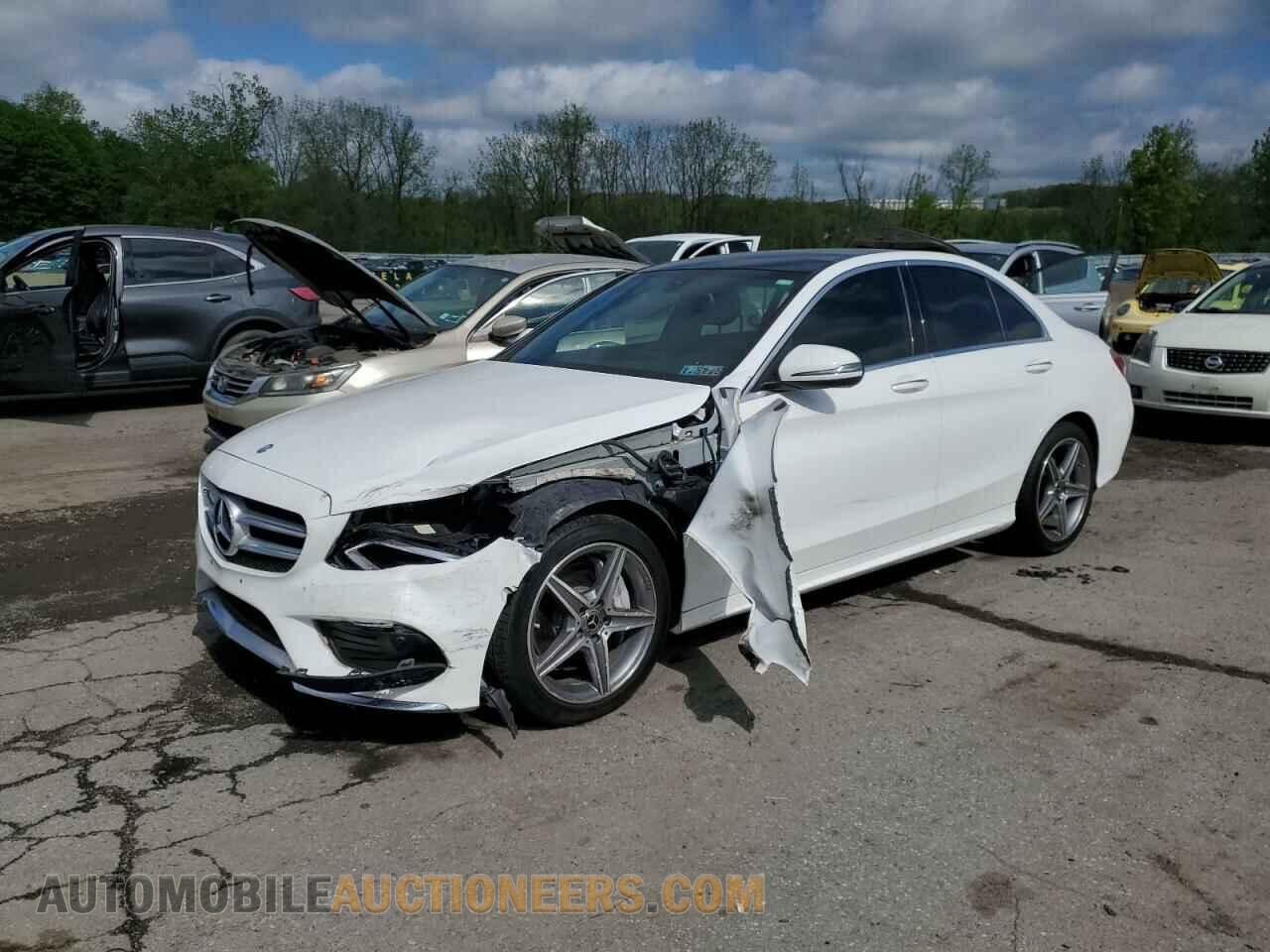 55SWF4KB2HU226485 MERCEDES-BENZ C-CLASS 2017