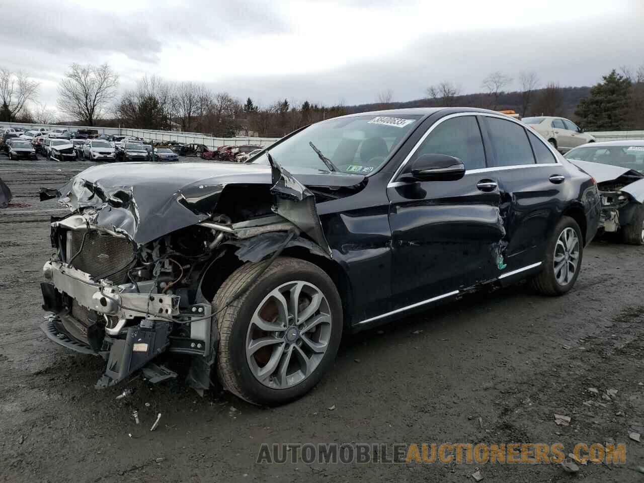 55SWF4KB2JU242384 MERCEDES-BENZ C-CLASS 2018