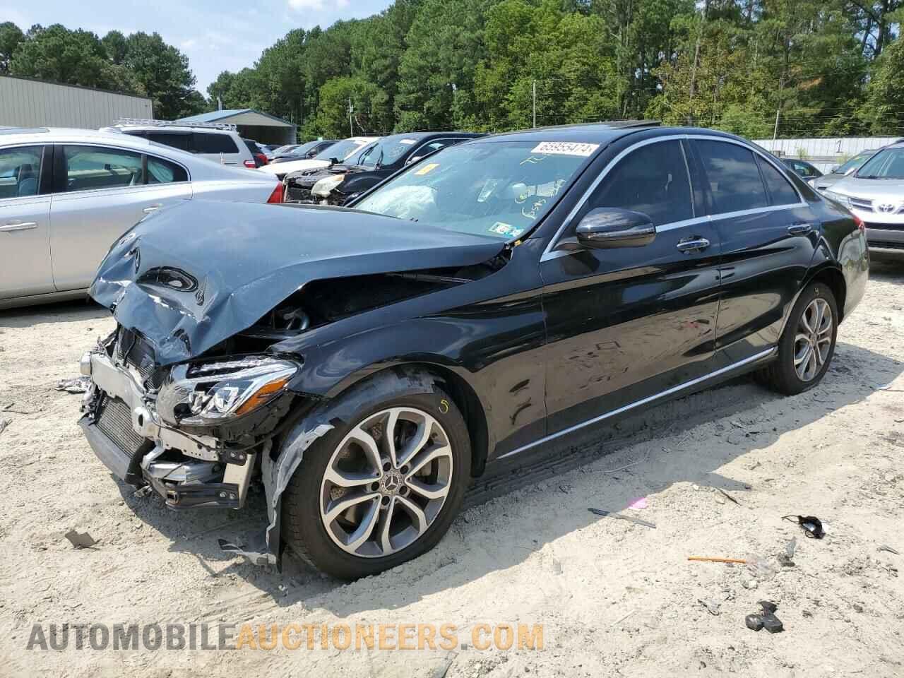 55SWF4KB2JU254177 MERCEDES-BENZ C-CLASS 2018