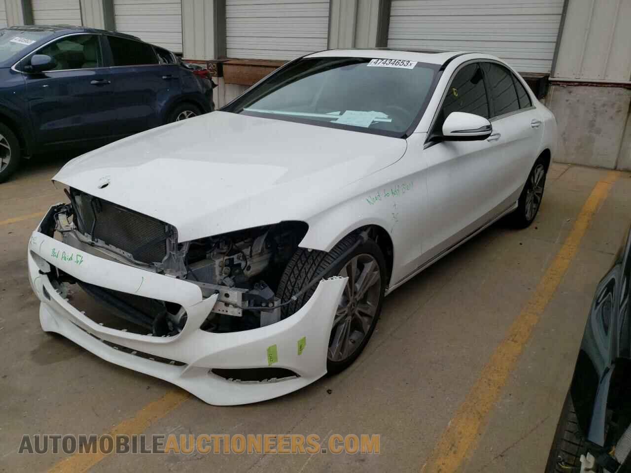 55SWF4KB2JU268595 MERCEDES-BENZ C-CLASS 2018
