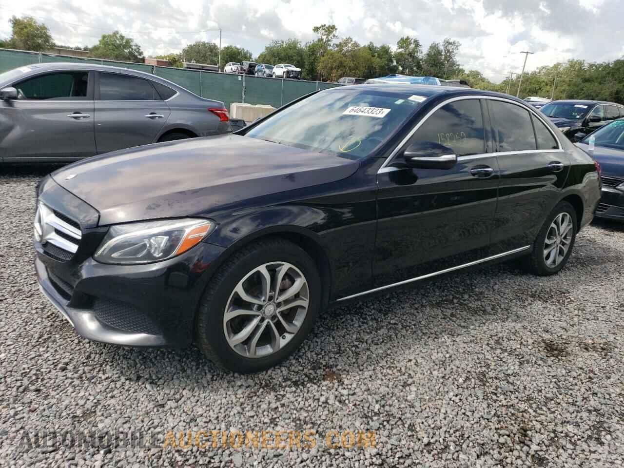 55SWF4KB3FU005586 MERCEDES-BENZ C-CLASS 2015