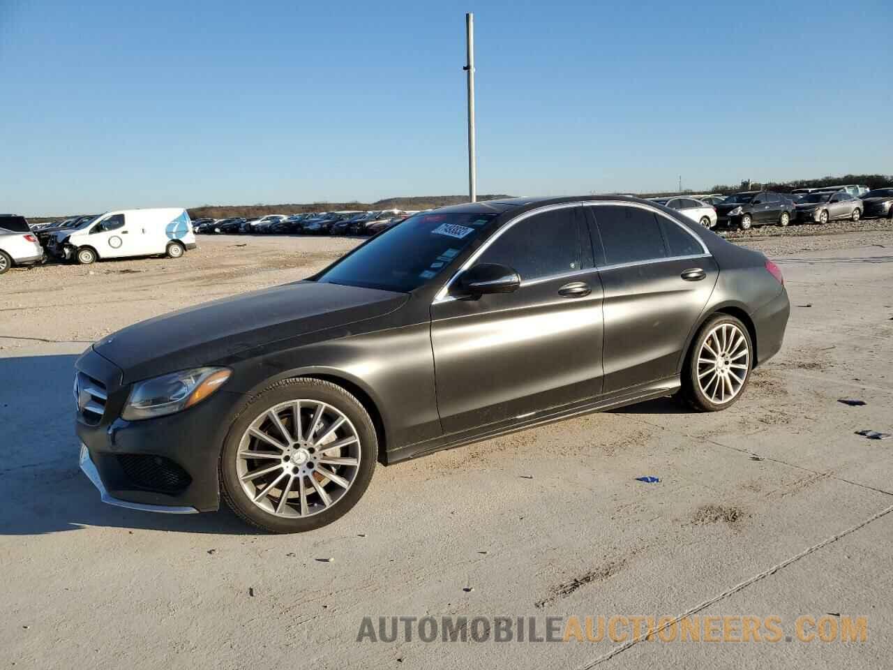 55SWF4KB3FU006673 MERCEDES-BENZ C-CLASS 2015