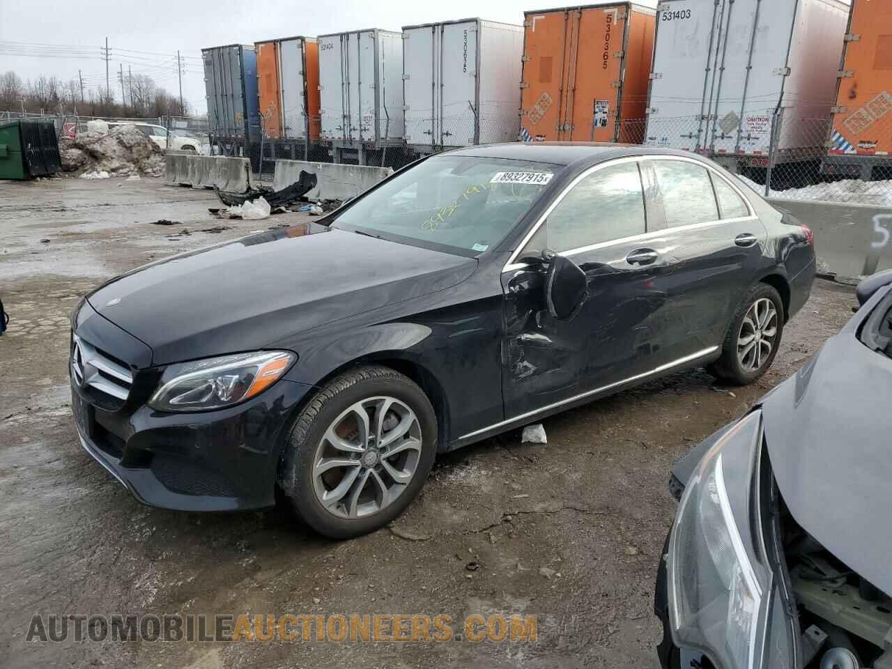 55SWF4KB3FU008813 MERCEDES-BENZ C-CLASS 2015