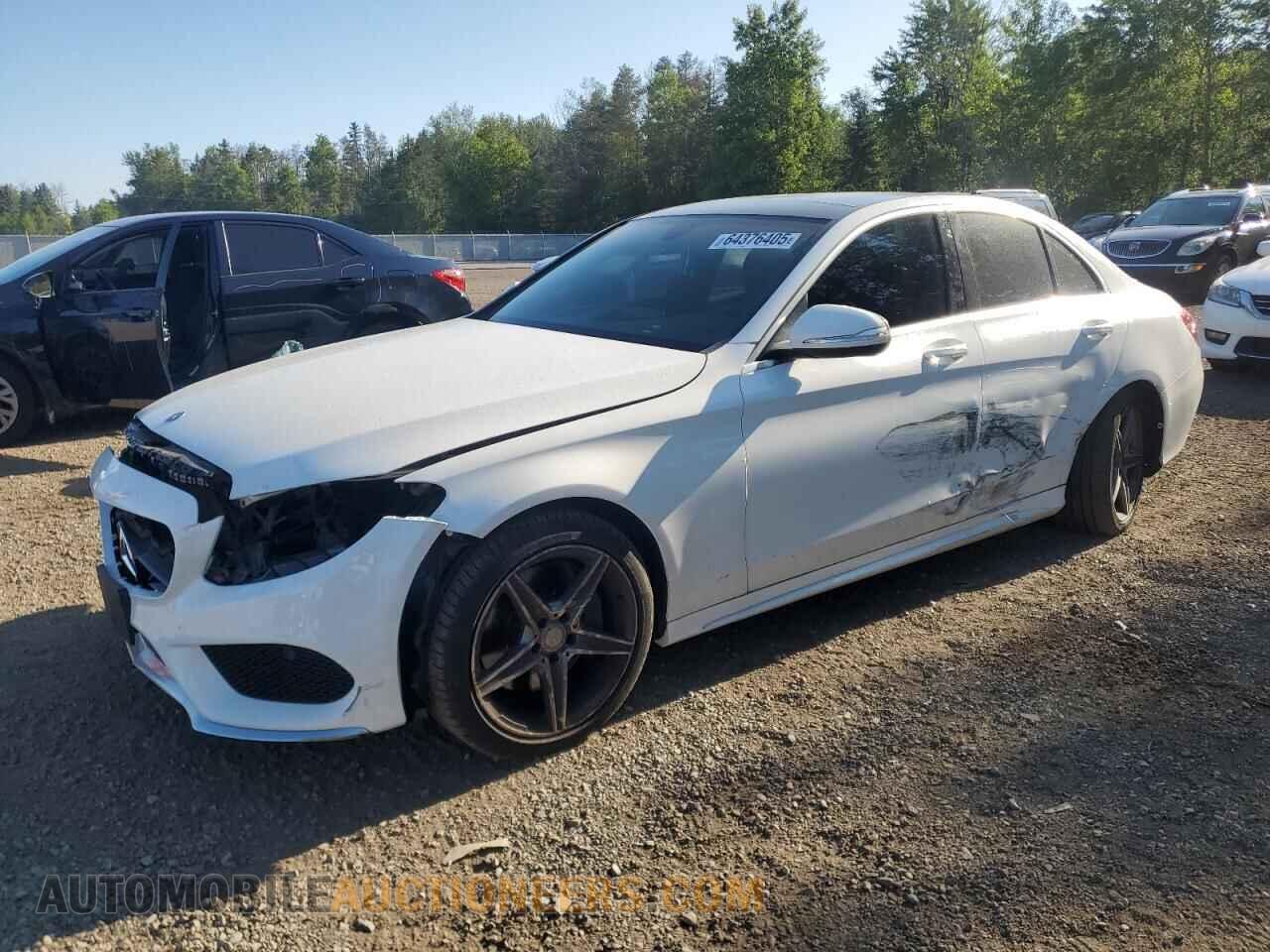 55SWF4KB3FU010951 MERCEDES-BENZ C-CLASS 2015