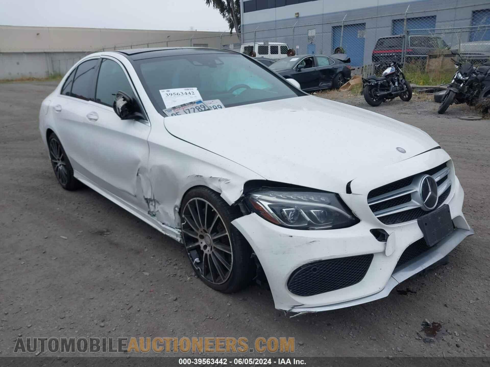 55SWF4KB3FU012909 MERCEDES-BENZ C 2015