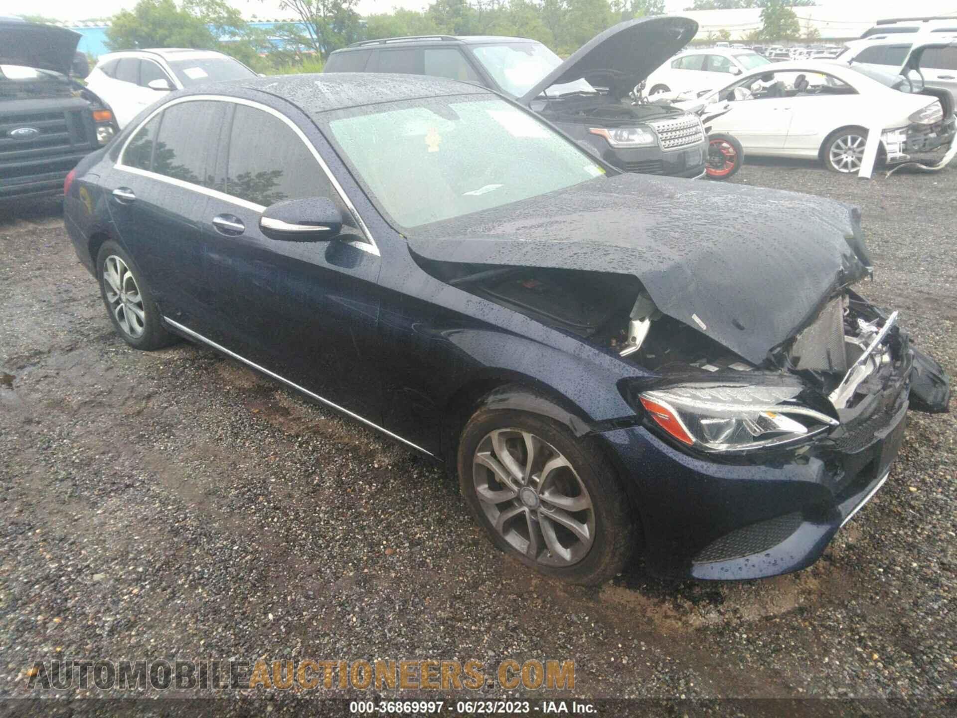 55SWF4KB3FU014093 MERCEDES-BENZ C-CLASS 2015
