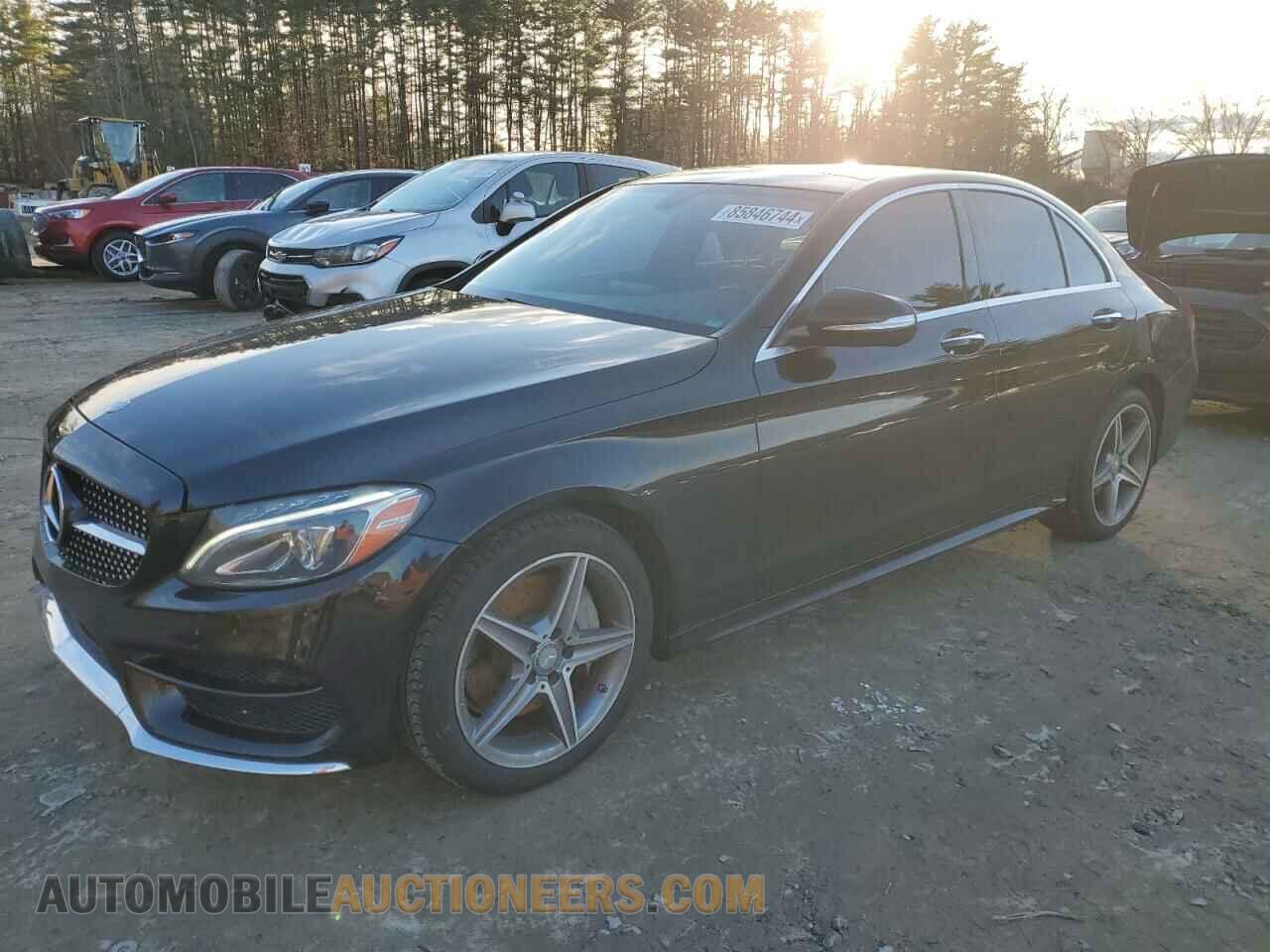 55SWF4KB3FU015728 MERCEDES-BENZ C-CLASS 2015