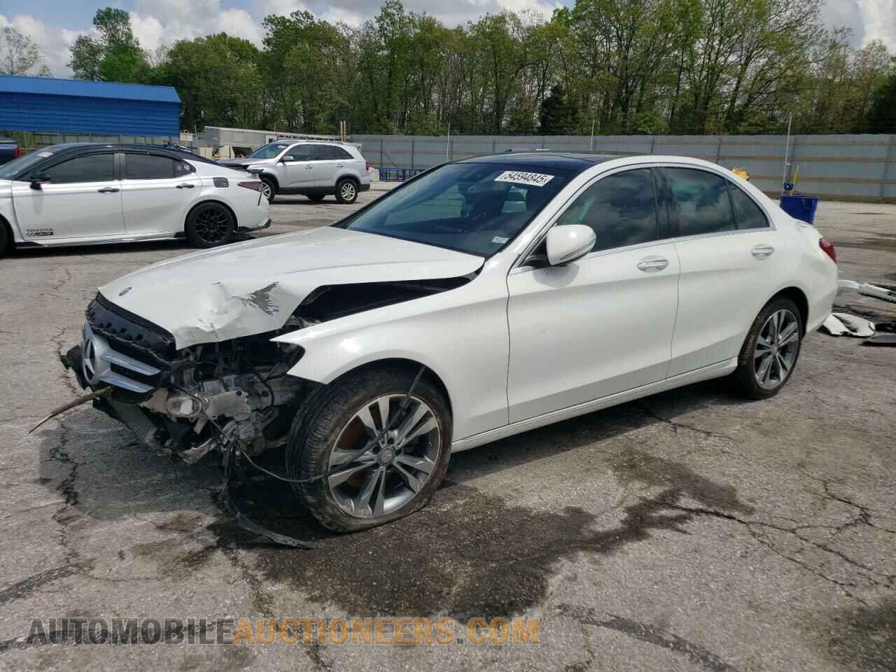 55SWF4KB3FU016376 MERCEDES-BENZ C-CLASS 2015
