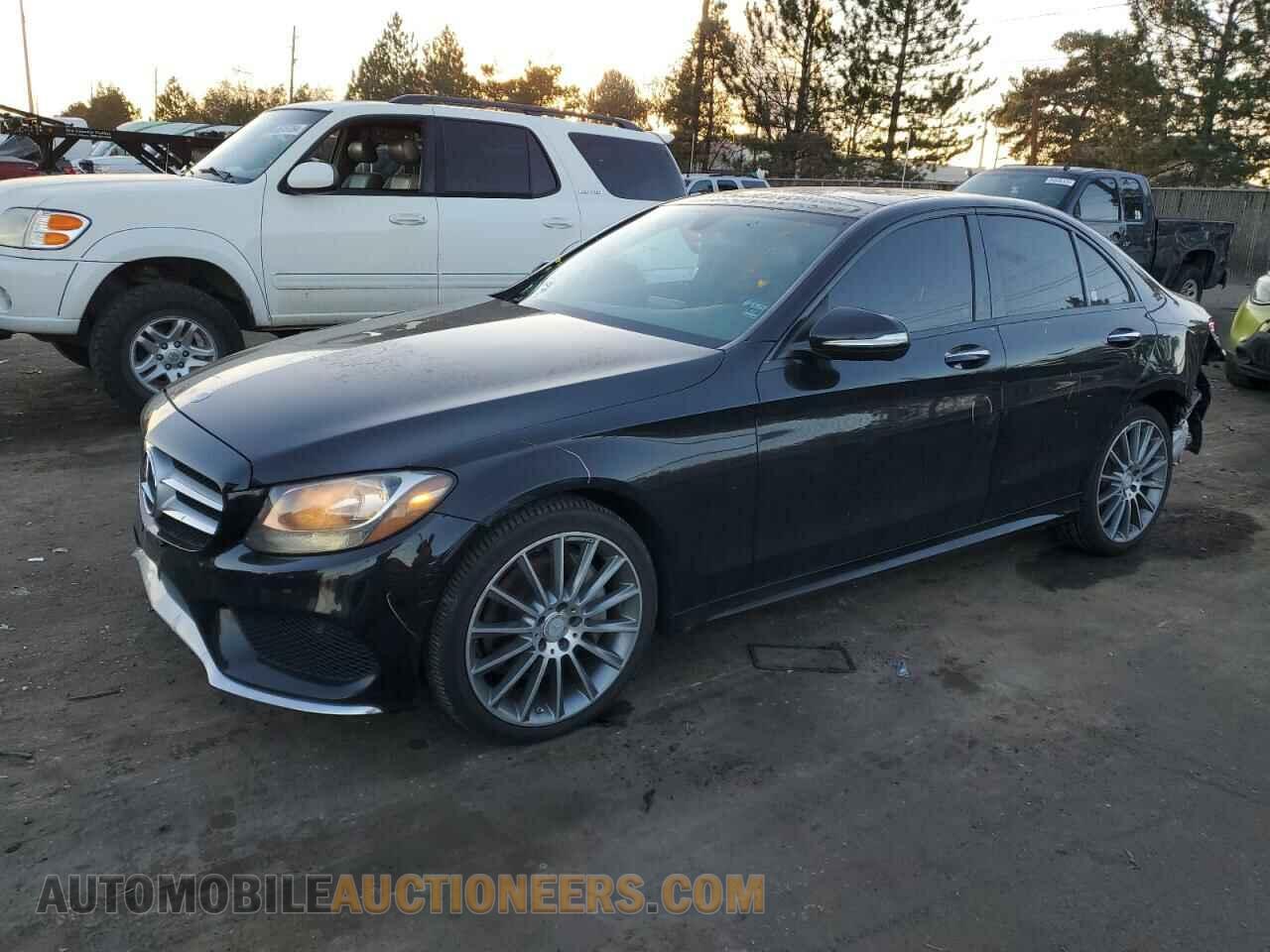 55SWF4KB3FU016684 MERCEDES-BENZ C-CLASS 2015