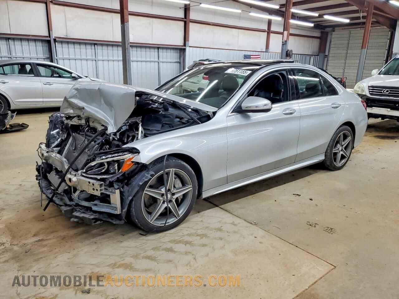 55SWF4KB3FU019780 MERCEDES-BENZ C-CLASS 2015