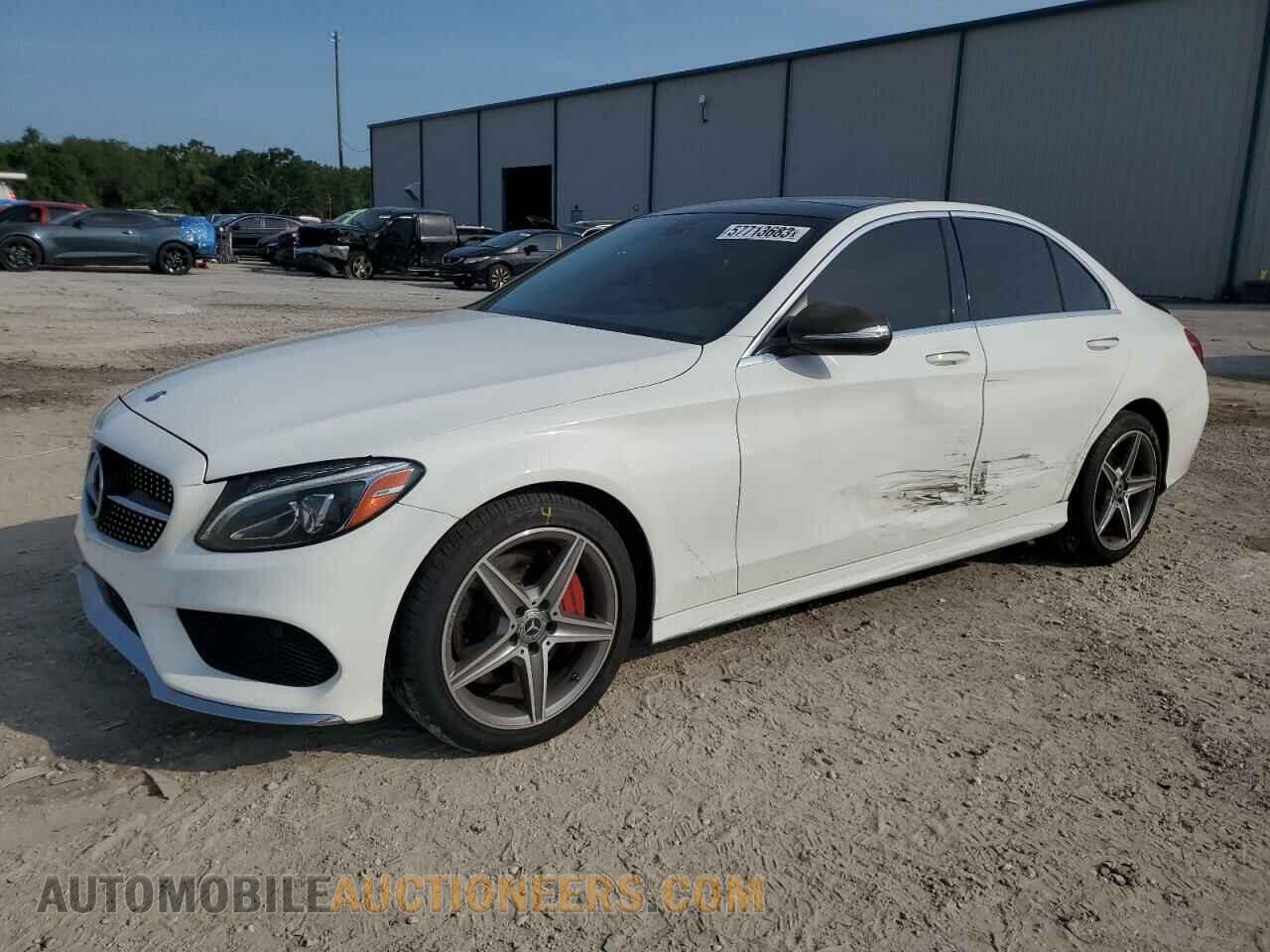 55SWF4KB3FU020587 MERCEDES-BENZ C-CLASS 2015