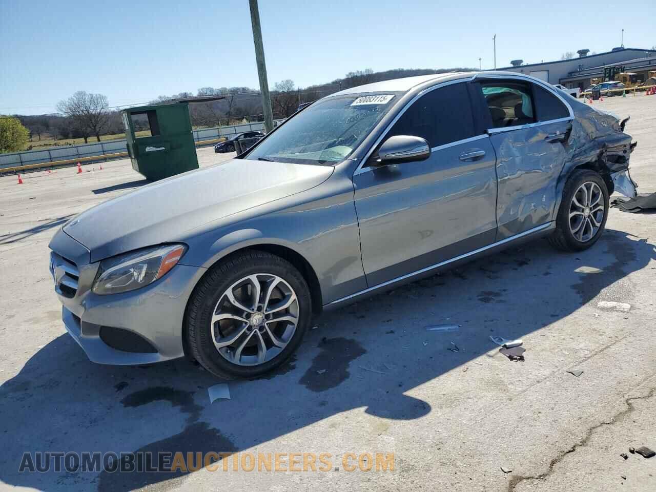 55SWF4KB3FU021786 MERCEDES-BENZ C-CLASS 2015