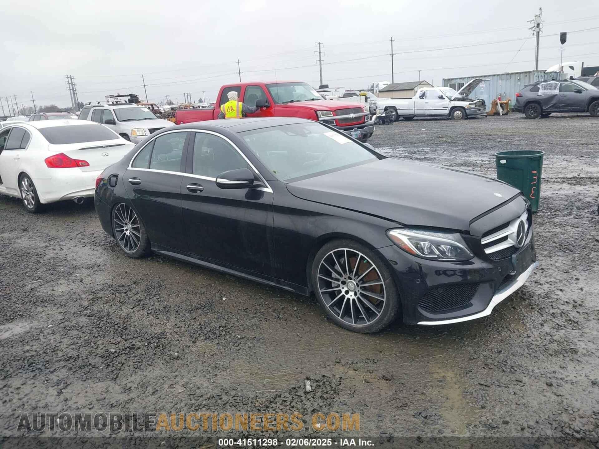 55SWF4KB3FU024137 MERCEDES-BENZ C 300 2015