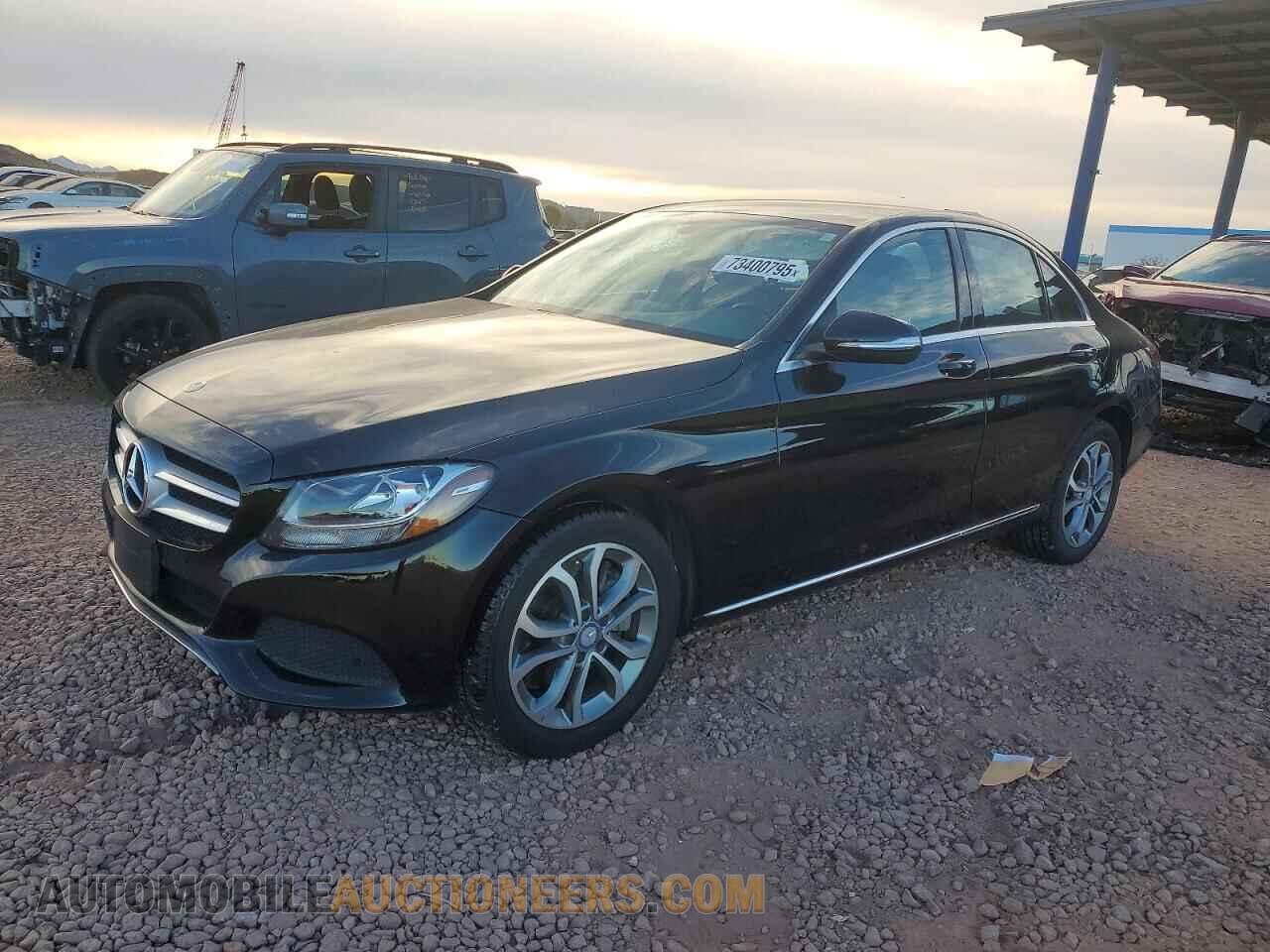55SWF4KB3FU025529 MERCEDES-BENZ C-CLASS 2015
