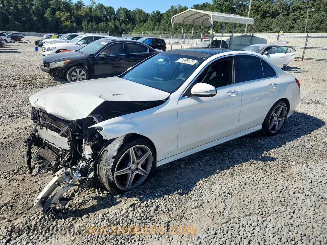 55SWF4KB3FU025899 MERCEDES-BENZ C-CLASS 2015