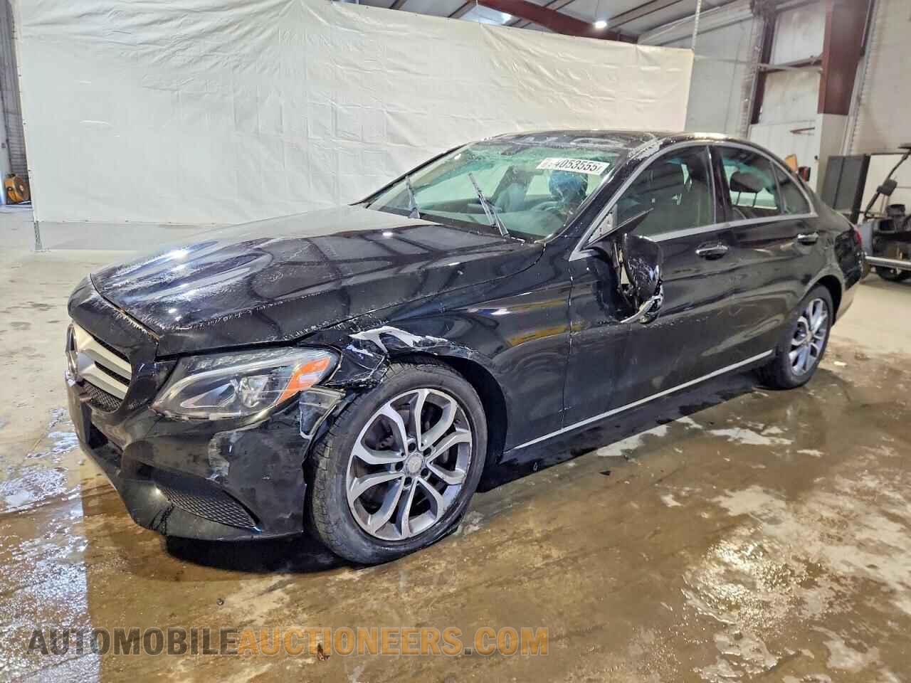 55SWF4KB3FU027166 MERCEDES-BENZ C-CLASS 2015