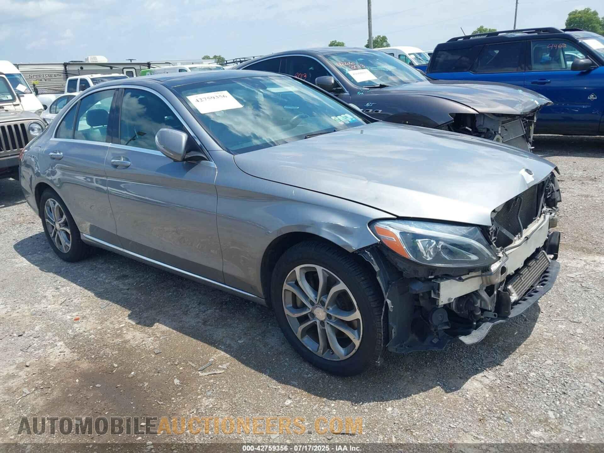 55SWF4KB3FU027619 MERCEDES-BENZ C 300 2015