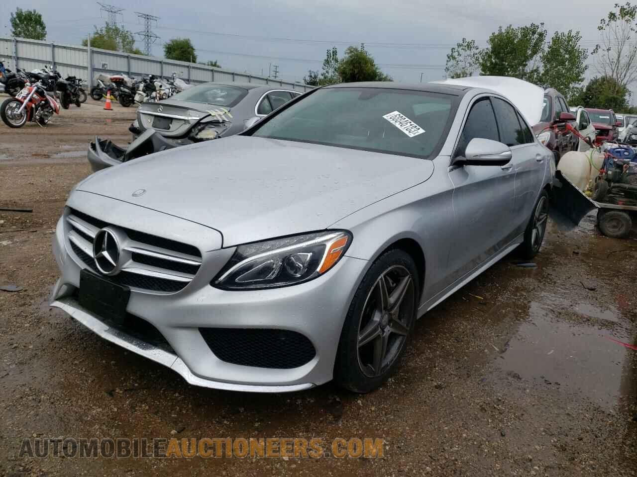 55SWF4KB3FU030682 MERCEDES-BENZ C-CLASS 2015