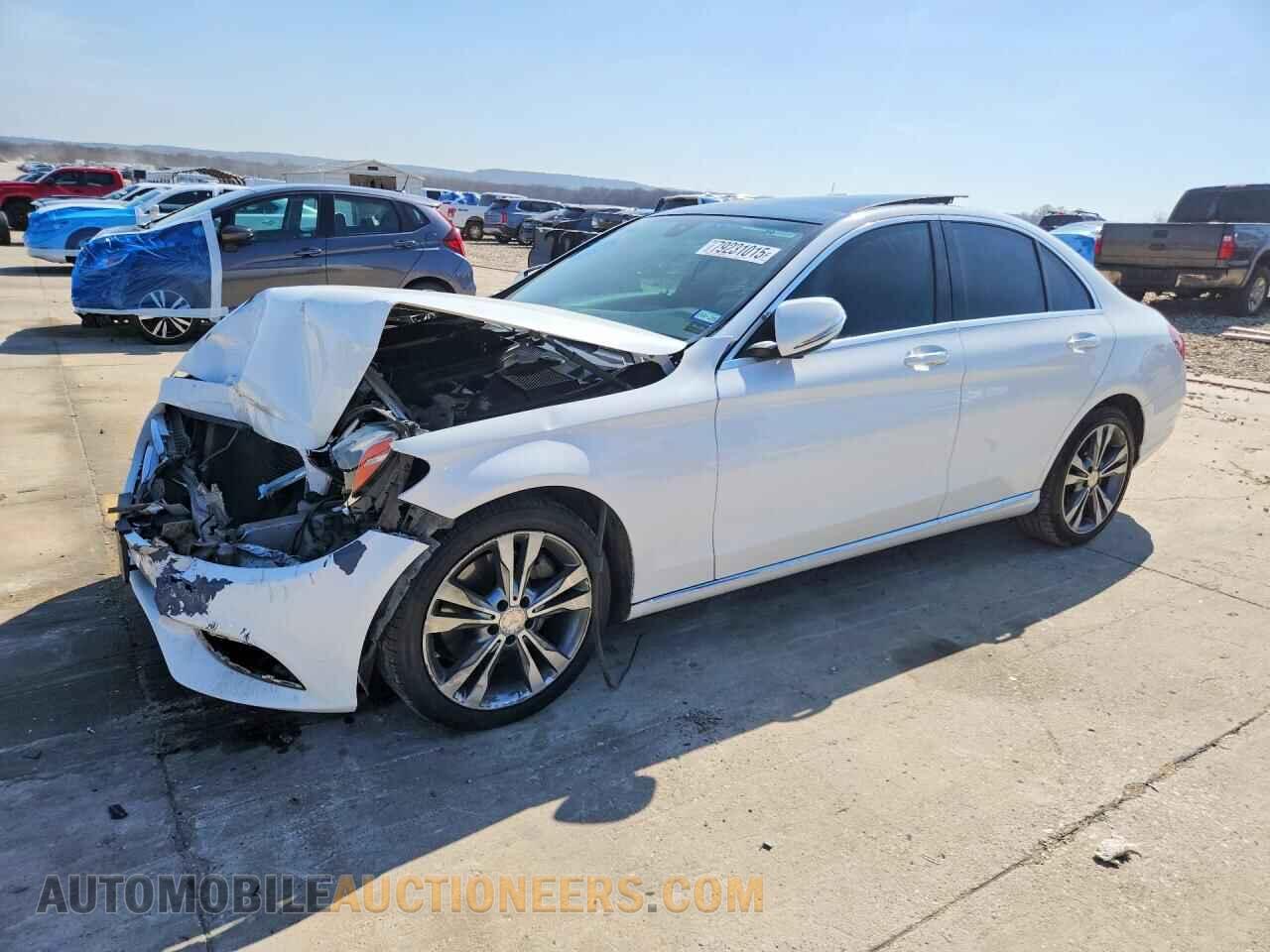 55SWF4KB3FU034425 MERCEDES-BENZ C-CLASS 2015