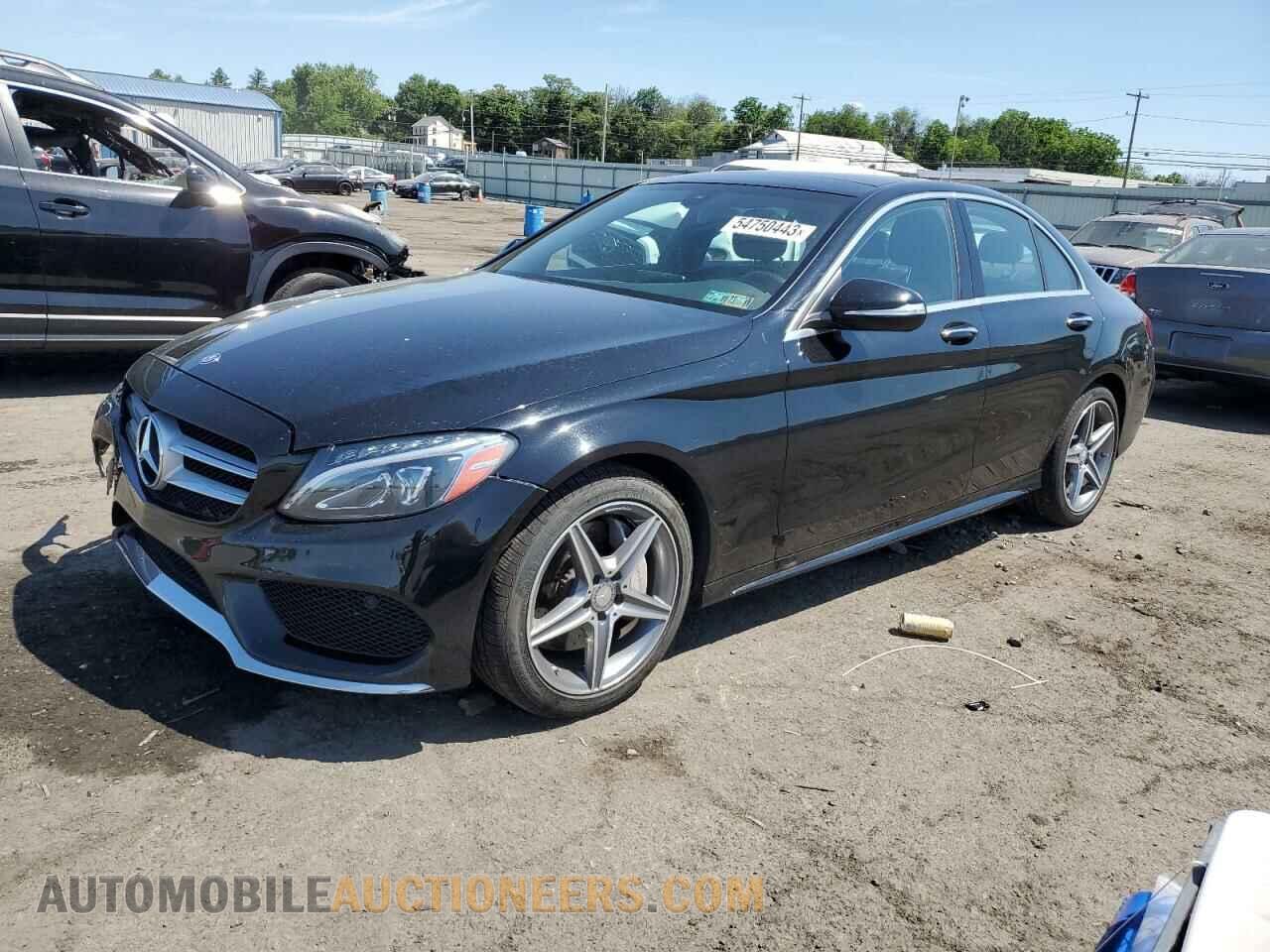 55SWF4KB3FU034781 MERCEDES-BENZ C-CLASS 2015