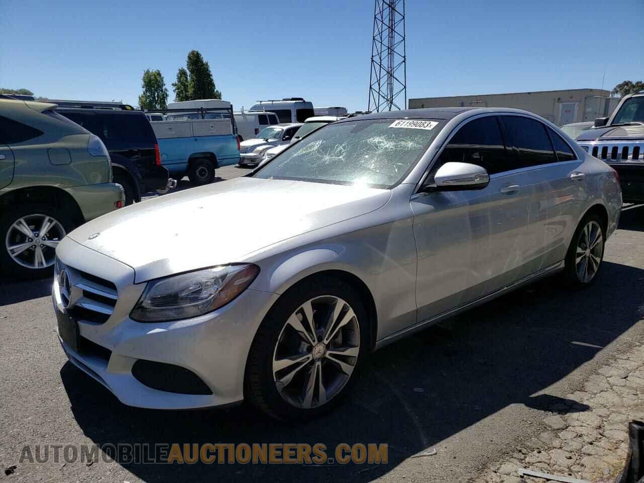 55SWF4KB3FU035297 MERCEDES-BENZ C-CLASS 2015