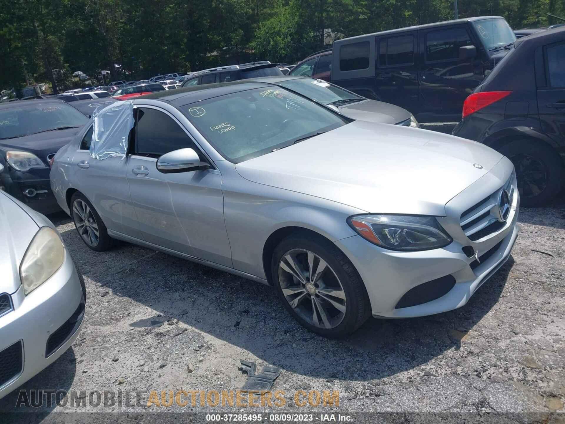 55SWF4KB3FU036241 MERCEDES-BENZ C-CLASS 2015