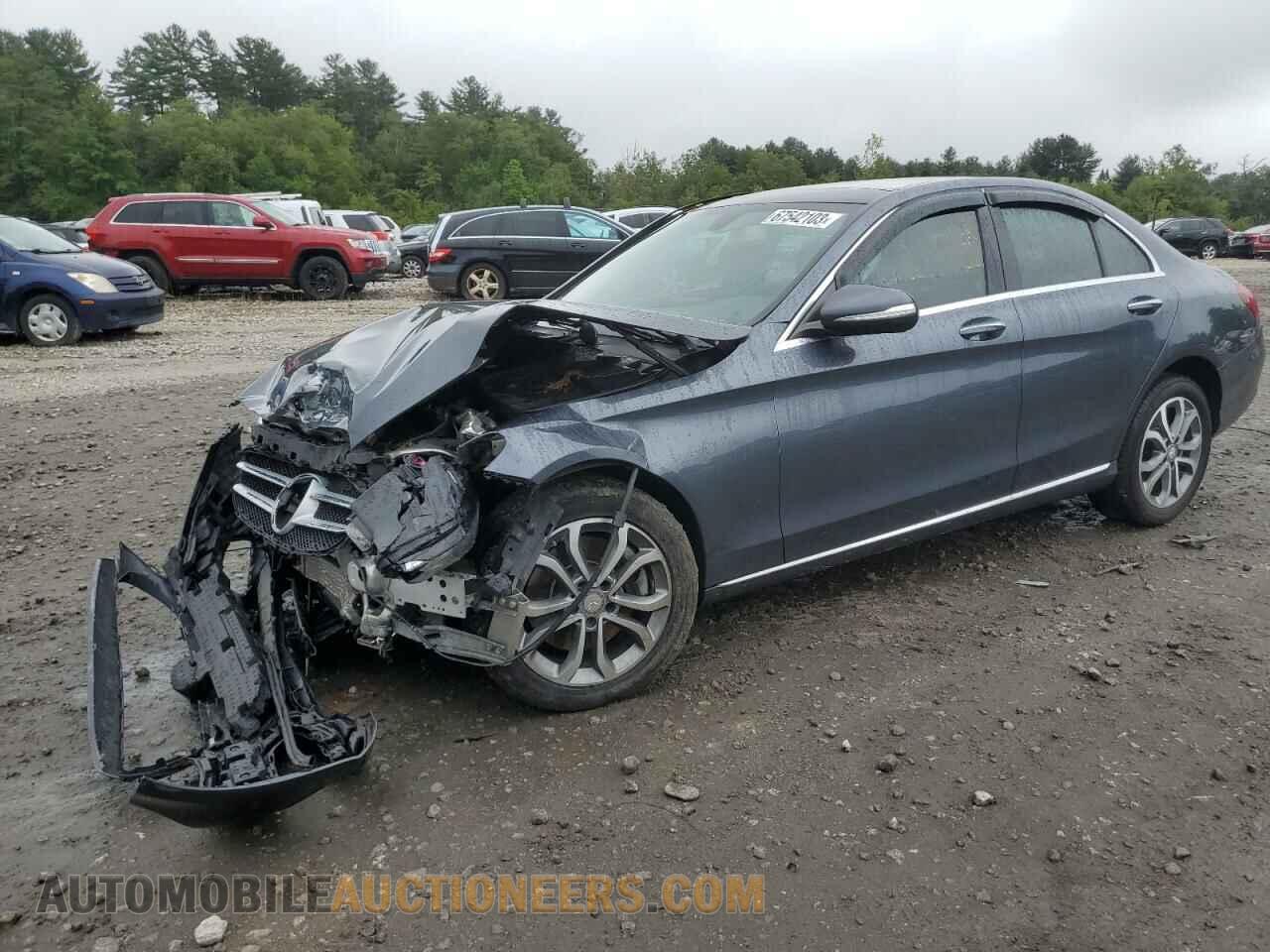 55SWF4KB3FU038460 MERCEDES-BENZ C-CLASS 2015