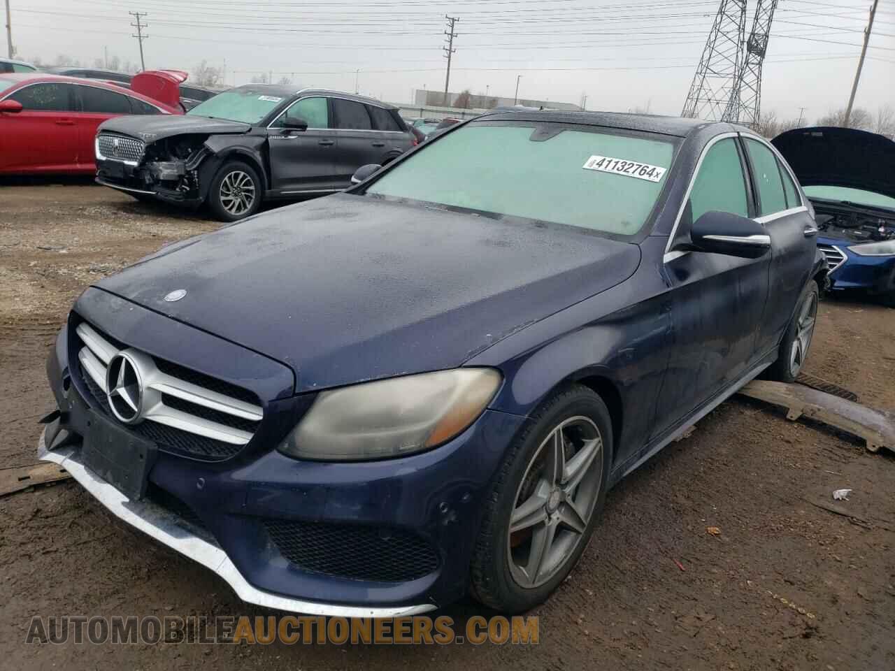 55SWF4KB3FU043481 MERCEDES-BENZ C-CLASS 2015