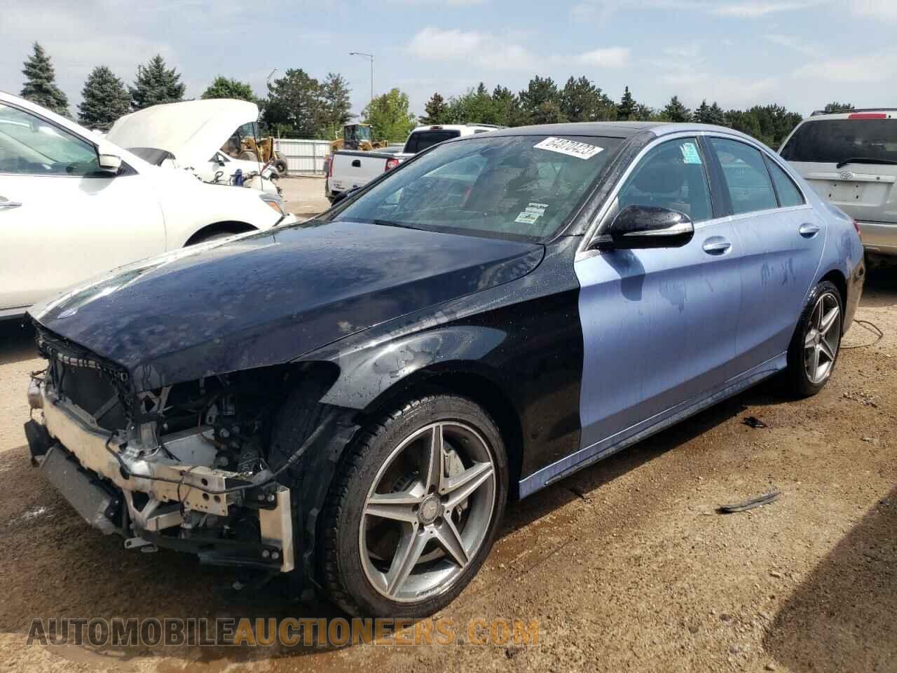 55SWF4KB3FU048387 MERCEDES-BENZ C-CLASS 2015