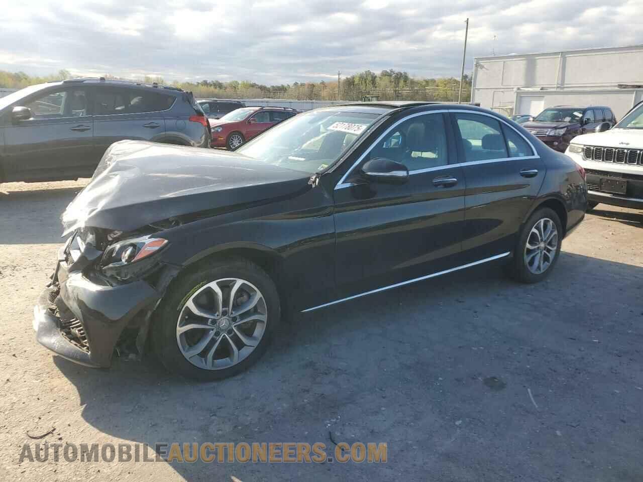 55SWF4KB3FU048681 MERCEDES-BENZ C-CLASS 2015