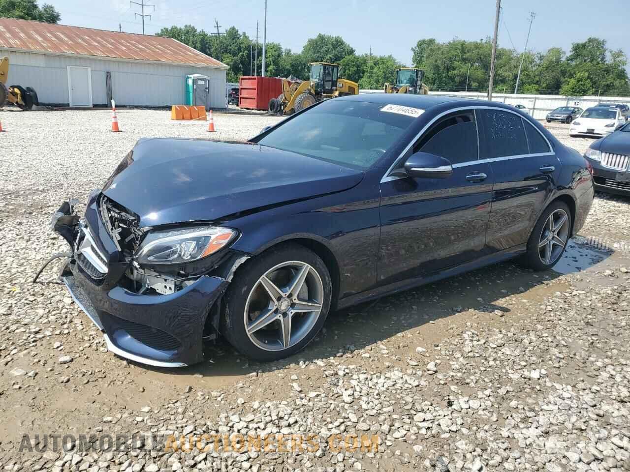 55SWF4KB3FU067215 MERCEDES-BENZ C-CLASS 2015